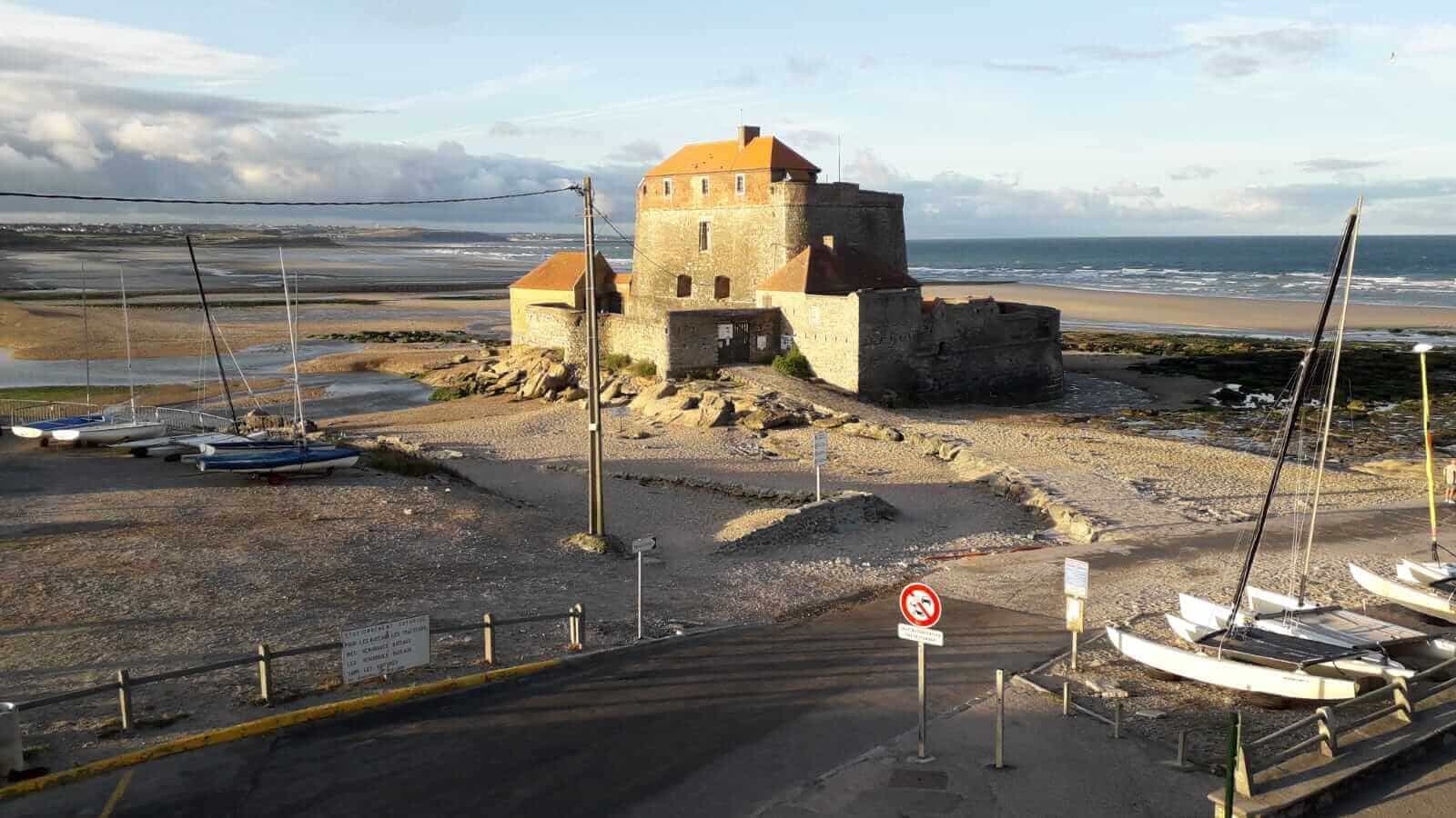 Photo af fortet i Ambleteuse